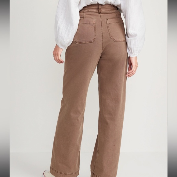 NWT Old Navy Extra High-Waisted Wide-Leg Workwear Pants - Picture 3 of 3
